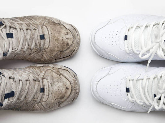 ¿Cómo limpiar tenis blancos sin que se pongan amarillos?