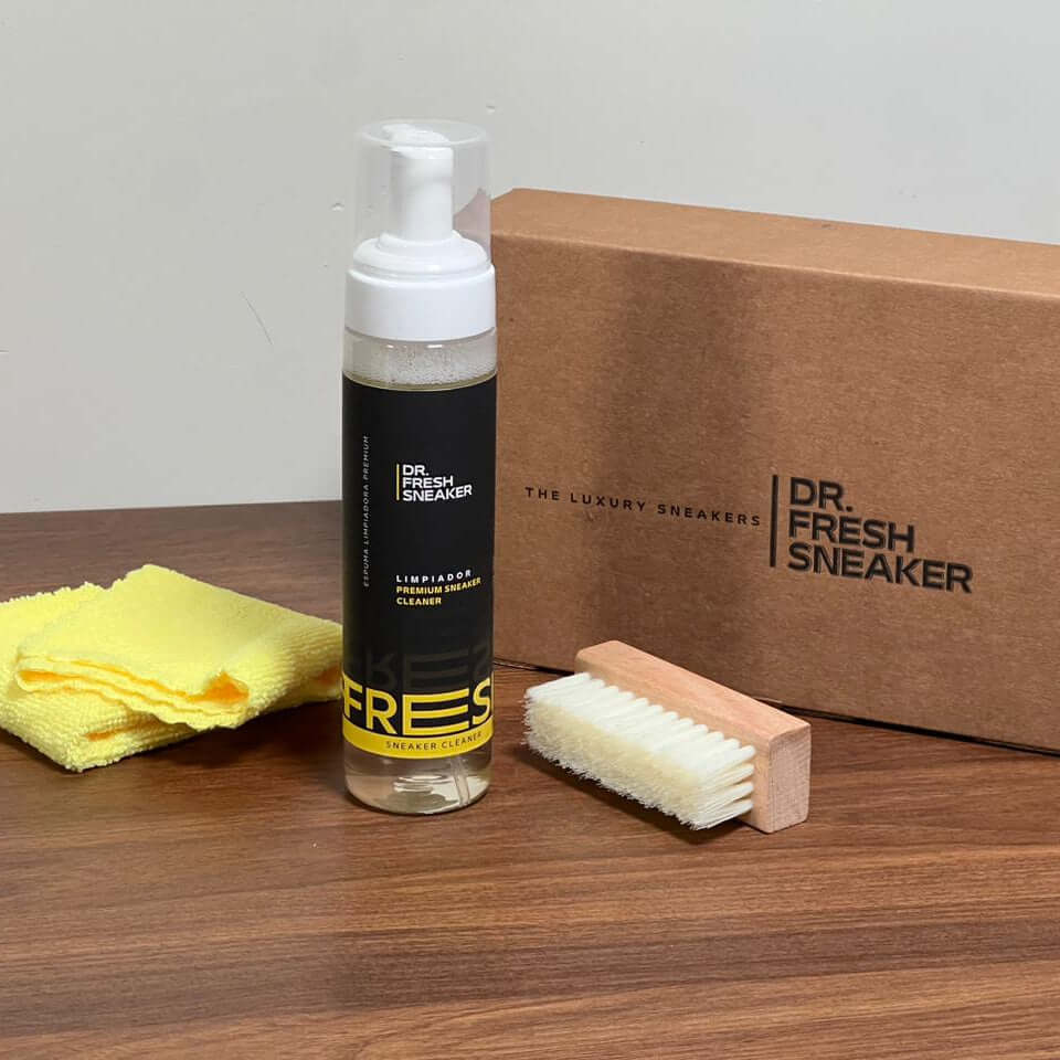 Kit Básico – Espuma + Cepillo + Microfibra | Dr. Fresh Sneaker